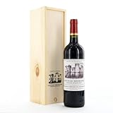 Bull & Bear Château Migraine Domaine Scharlatan Rotwein trocken in Holzkiste, Rotwein aus Frankreich, Geschenkset Geschenkbox