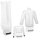 Sichler Haushaltsgeräte Hemdenbügler: Digitale 3in1-Bügelpuppe mit Hosen- & Schuhaufsatz, Timer, 1.200 Watt (Hemdbügler, Bügler, Hose und Hemd Bügel)