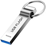 USB Stick 512GB - destuu USB 3.0 Flash Drive Übertragung Speicherstick Metall Wasserdicht USB-Flash-Laufwerk Mini Portable Pendrive mit Schlüsselanhänger Datenspeicher für PC/Tablet/Laptop/Auto