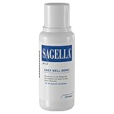 SAGELLA pH 3,5 – DAILY WELL-BEING: Intimwaschlotion mit Milchsäure und Salbei-Extrakt für die tägliche Intimpflege, 250 ml