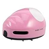 TOPPERFUN Mini-Tischstaubsauger Autostaubsauger Staubsauger fürs Auto Mini -Staubsammler Mini-Staubsauger Tischkrümelkehrer Staubreiniger Mini-Schreibtischreiniger Handstaubsauger Abs Rosa
