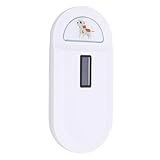 Haustier-Mikrochip-Lesegerät, FDX Animal Universal-Mikrochip-Tag-Leser-Scanner, 128 Datenspeicher, Haustier-Mikrochip-Scanner, Wiederaufladbarer 800-mAh-Mikrochip-Scanner (White)