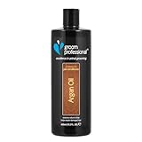GROOM PROFESSIONAL Argan Oil Conditioner - Pflegespülung für Hunde - Reparierende Conditioner für Hunde mit Geschädigtem Haar - Entwirrende Pflegespülung - Für Trockene und Juckende Haut, 450ml