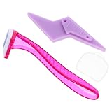 FOMIYES 1Stück Schamhaarrasierer für Ergonomisches Rasierwerkzeug aus Hochwertigem Silikon für Bikini Privatbereich Schmerzfreies Rasieren und Wiederaufladbar