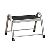 WANGCEPLSD Trittstufe Wohnmobil, rutschfeste Trittstufe Wohnwagen, Tragkraft 150 Kg, Oberfläche Lackiert, Rutschfester Gummi, für Haushalt, Küche Und Badezimmer, Wohnmobil-Tritthocker, Höhe 25,5 cm