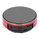 POENVFPO Knochenleitungslautsprecher Stereo Bluetooth -Lautsprecher für Duschpool Im Freien Reise (Rot)
