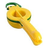 Handheldsuicer-Handbuch für Edelstahl, Obstpresse, Rutschgriff | Kompakter Zitrusauszug für Zitronen, Limetten, Orangen, Geschirrspüler sicher, perfekt für den Gebrauch zu Hause und im Freien
