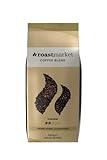 roastmarket Coffee Blend (1kg) - Ganze Kaffeebohnen - 100% Arabica - Ideal für Siebträger, Vollautomaten, Filterkaffee - Helle Röstung - Nussig, Süßlich - Wenig Säure