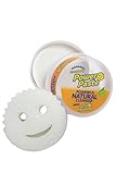 Scrub Daddy Power Paste Universalstein Putzmittel Set - Küchenreiniger für Backofen, Glas, Metall, Kochfeld - natürlicher Putzstein, Universalreiniger mit Scrub Mommy Allesreiniger Smiley Schwamm