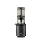 Kuvings Slow Juicer AUTO6 | Entsafter Gemüse und Obst, Elektrische Kaltpresse, Ruhiger Motor, Leicht zu Reinigen, Saft & Sorbet, 1.7L, BPA Frei, Schlankes Design, 200 Watt (Matt Gunmetal)_KHS-650SE