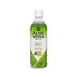 Allgroo Aloe Vera Drink - Erfrischendes Aloe-Vera-Getränk aus Südkorea - Geschmacksrichtung: Pur mit Honig verfeinert und Fruchtfleisch - Einwegpfand, Vorteilspack (12 x 500 ml)