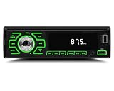 1 Din Autoradio mit Bluetooth 5.1, Auto-Bluetooth-Radio, Auto-Stereo mit FM Radio App Positionssteuerung, AUX TF-Speicher USB-Disk-Eingang Leistungsverstärker