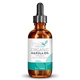 Bio Marula-Öl Gesichtsöl Haaröl Massageöl 100% Nativ, Kalt Gepresst, Spendet Feuchtigkeit, Haut-, Haarpflege, Natürliche Anti Aging Formel – Fettet Nicht, Unraffiniert, Omega, Antioxidantien – 60 ML