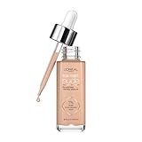 L'Oréal Paris Getöntes Serum, Pflegende, flüssige Foundation mit Hyaluronsäure, True Match Tinted Serum, Nr. 3-4 Hell bis Mittel, 1 x 30 ml