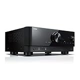 Yamaha Receiver RX-V4A – Netzwerk-Receiver mit MusicCast Surround-Sound, Gaming spezifischen Funktionen und Voice Control Systemen – Allround-Talent mit 5.2 Kanälen,schwarz