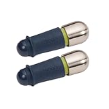 Joseph Joseph BarWise Twist-Lock Weinstopfen, luftdicht wiederverwendbare Flaschenstopfen, 2er Set