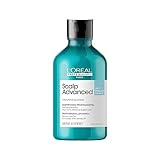 L'Oréal Professionnel Haarshampoo gegen Schuppen bei trockener & fettiger Kopfhaut, Scalp Advanced, Anti-Dandruff Dermo-Clarifier Shampoo, 300 ml