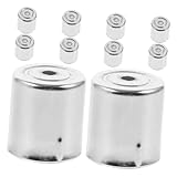 NUOBESTY 10 Stück Magnetron-Antennenkappe Abdeckung Universal- Aluminium für Mikrowellen -Ofen -Ersatzteile Ofen ersatz Mikrowellenteil Reparatur von Mikrowellenherden Eisen Hellgrau