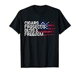 Prosecco Guns & Freedom T-Shirt Cigars Proseccos Bar T-Shirt