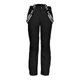 CMP - Elastischer Herren-Skioverall, Schwarz, 54