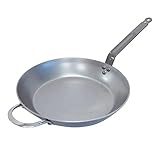 de Buyer, Bratpfanne Mineral B aus Carbonstahl, Ø 32 cm, 5610.32, Silber