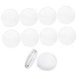 NUOBESTY 10 Stück VR Linsen Bikonvexe Lichtschutzlinsen für VR Brillen Hochtransmission Acrylmaterial Kompatibel mit Gaming Zubehör