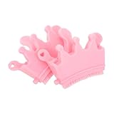 VALICLUD Nagelbürstenhalterung Nagellackstift Fingernagellack-Wandhalter Nagelstaub Maniküre-Handlackhalter Silikonnagelwerkzeuge Papiertrenner-Fingergel Kieselgel Rosa