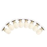 Duschtür Roller Ersatz, 8pcs Messing Abs Schieberglas Duschtor Roller Runners Riemenscheiben Badezimmertüren Hardware (27mm)