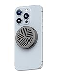 Hagibis Magnetischer handy kühlerr, ultradünner Lüfter, tragbarer, leichter phone cooler für iPhone 15 Pro Max, MagSafe-Serie, iPad Pro, Android, Tablet (grau) ipad kühler