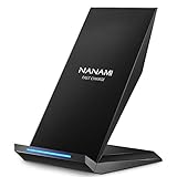 NANAMI Fast Wireless Charger, Induktive Ladestation für Apple iPhone 15 14 13 12 Pro 12 11 XS Max XR X 8 Plus,Kabelloses Ladegerät Qi Phone Handy Charger Schnell für Samsung Galaxy S24 S23 S22 S21 S20