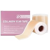 Silikon Narbenblätter, Silikon-Narben-Tücher, 4 X 150 Cm Silicone Scar Tape, Silikon-Narbenpflaster Mit Kollagen, ultradünn, Hautfreundlich, für C Sektion, Operationen, Verbrennungen, Akne