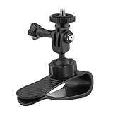 360 Grad drehbarer Auto-Sonnenschutz, Kamera-Halterung, Auto-Sonnenblenden-Halterung, Clip-Ständer, Rack für Outdoor-Enthusiasten