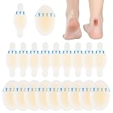 iLamvie 20 Stück Blasenpflaster,Hydrokolloid Pflaster,Wasserdicht Gel Pflaster, Ferse Blasenpflaster,fersenschutz, Linderung von Reibungsschmerzen Zehen,Vorfuß