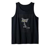 Lustiger Spruch 'Woke up Sexy Again' – lustige, humorvolle sarkastische Katze Tank Top