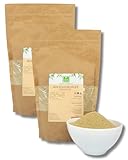 Bockshornklee hochwertiger gemahlener 1000g (2 * 500g) von der Grünen Essenz - Bockshornklee ideal als Würze - Bockshornkleesamen gemahlen - Bockshornkleepulver - vegan (1000, Gramm)