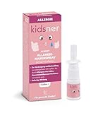 Kidsner, Albert – Das Allergie-Nasenspray | Lindert die Symptome einer akuten allergischen Rhinitis (Niesen, laufende oder verstopfte Nase | Kinderfreundlich | 10 ml