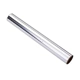 PACKOVE 3 Rollen Backpackungspapier backen Fett drinnen Grill Alufolie Braten Folien-Bastelpapier strapazierfähige Folie Bulk-Aluminiumfolie Zinnfolienpapier Küchenfolie