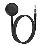 Nelawya Auto Radio Antenne FM Windschutzscheibe Antenne Universal FM Auto Antennen mit DIN Stecker 3M Verlängerungskabel für Fahrzeug LKW SUV Radio Stereo