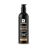 BYROKKO Shine Brown Premium Bräunungsbeschleuniger-Öl (150 ml), XXL Bräunungsbeschleuniger für Solarium & Außensonne, Bräune mit natürlichen Zutaten. Kokosnussöl, Walnussöl, Haselnussöl, Alle