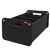 ATHLON TOOLS Kofferraumtasche faltbar - Kofferraum-Organizer, Auto Faltbox, Autotasche - verstärkt und stabil - mit Anti-Rutsch-Klett