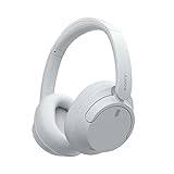 Sony WH-CH720N Kabelloser Bluetooth-Kopfhörer mit Noise Cancelling - bis zu 35 Stunden Akkulaufzeit und Schnellladefunktion - Weiß