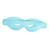 GANAZONO Kühlende Augenmaske aus Gel Linderung bei Augenmüdigkeit und Schwellungen Wiederverwendbar für Heiße und Kalte Anwendungen Himmelblau für Erholsamen Schlaf