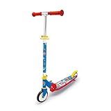 Smoby - Paw Patrol - 2-rädriger Roller für Kinder - Klappbar - Höhenverstellbarer Lenker - Lautlose Rollen und Bremse