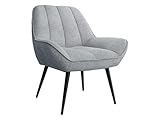 Mirjan24 Sessel Iturmis MUZ/809L, Polstersessel, Esszimmerstuhl, Relaxsessel, Fernsehsessel, Loungesessel, Ohrensessel, Armsessel, Armchair (Aragon 93)