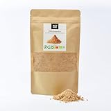 Bio-Pfifferlingspulver, 100% getrocknete Pfifferlinge (1 x 125g), Rohkostqualität | BIO europäische Pilze | aus kontrolierter Wildsammlung