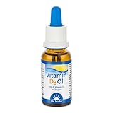 Dr Jacob's Vitamin D3 Öl Tropfen 800 IE I ideal dosierbar für die ganze Familie auch Kleinkinder I für Immunsystem, Muskeln und Knochen¹ I Apotheken-Qualität I hohe Bioverfügbarkeit 20 ml 640 Tropfen