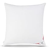 Bach's Betten Welt Canada Daunenkissen 5 Sterne Hotel Kopfkissen 80x80 cm 100% Natur Qualität Klasse 1