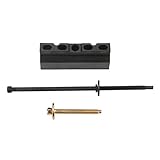 SilkRoadSupply Batterie -Basis -Klemme Hold Down Kit Aluminiumlegierung ABS Ersatz sicher Klemmfahrzeugbatterie für Escape Ranger