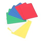 Beaupretty 10 Stück Teiliges Kunststoff Cut Cards für Poker Pokerkarten Zubehör mit Einzigartiger Struktur für Einfaches und von Karten für Spieleabende
