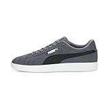 PUMA Unisex Smash 3.0 Sneaker, Gray Tile Black White, 39 EU